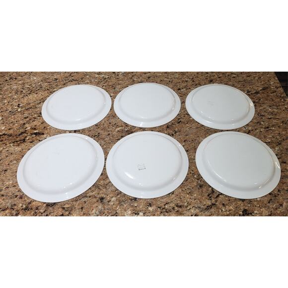 Vintage Corelle Original Forget Me Not Lunch / Salad Plates 8 5/8" (Set of 6) - Picture 4 of 12